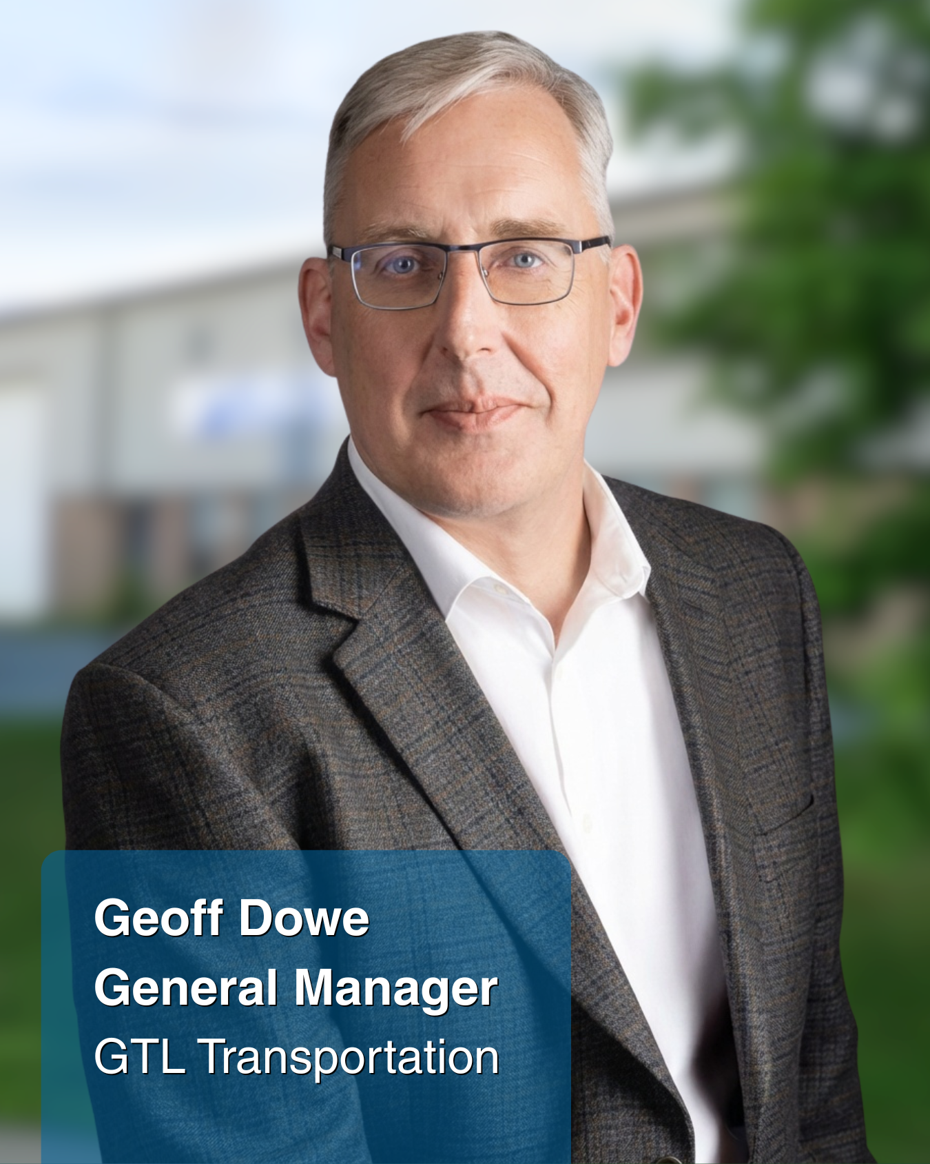 Geoff Dowe, General Manager of GTL Transportation in Nova Scotia, Canada